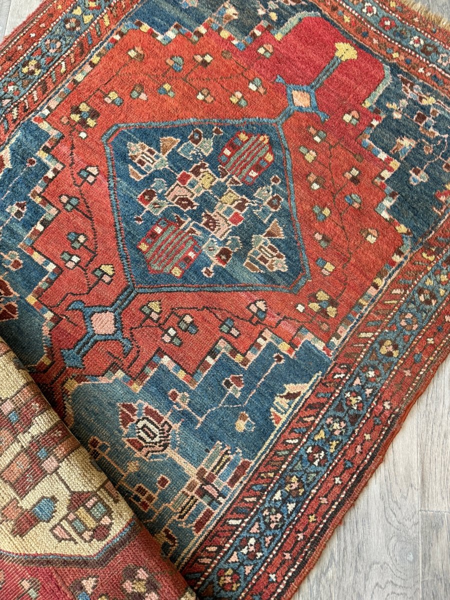 On Hold for Todd - Antique Bidjar Runner Rug | 3' 3