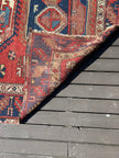 Antique Caucasian Karachov Kazak | 4' 11