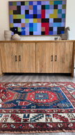 Antique Caucasian Kazak Rug | 3' 9