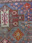 Antique Caucasian Kazak Rug | 5' 1
