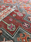 Antique Caucasian Kazak Rug | 5' 1