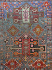 Antique Caucasian Kazak Rug | 5' 1