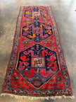 Antique Cloud band Karabagh Runner | 3' 4