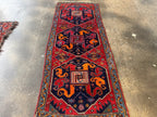 Antique Cloud band Karabagh Runner | 3' 4