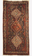 Antique Khamseh rug| 11’6”x5’7”