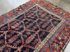 Antique Persian Bakhtiari Rug | 5' x 7’ 4