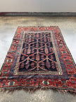 Antique Persian Bakhtiari Rug | 5' x 7’ 4