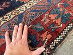 Antique Persian Bakhtiari Rug | 5' x 7’ 4
