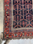 Antique Persian Bakhtiari Rug | 5' x 7’ 4