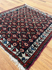 Antique Persian Malayer Rug | 2' 1