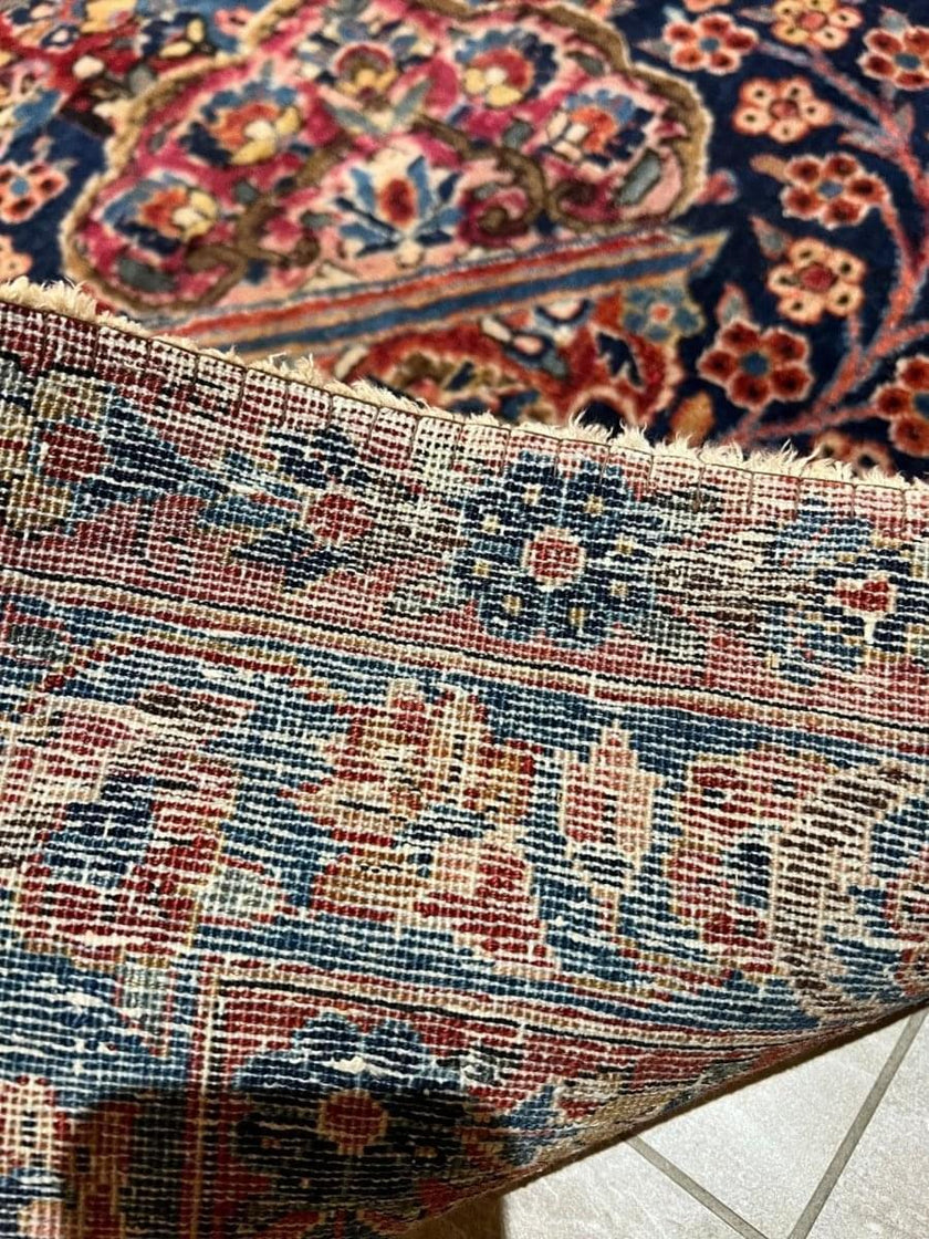 Antique Persian Mohajeran Sarouk Rug | 13' 10