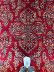 Antique Persian Mohajeran Sarouk Rug | 13' 10