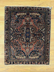 Antique Persian Sarouk Rug | 2' 4