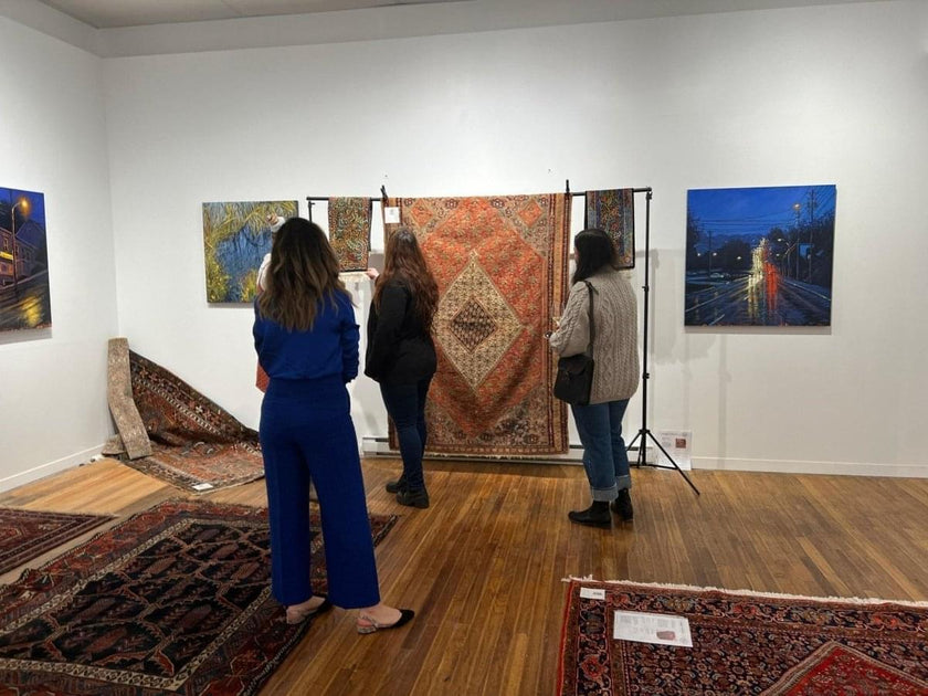 Antique Persian Senneh Kilim | 6' 3