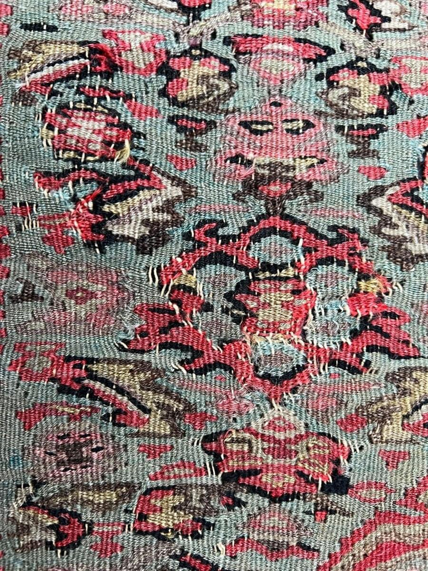Antique Persian Senneh Kilim | 6' 3
