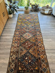 Antique Shahsavan Runner Rug | 3' 5