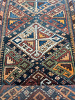 Antique Shahsavan Runner Rug | 3' 5