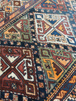 Antique Shahsavan Runner Rug | 3' 5