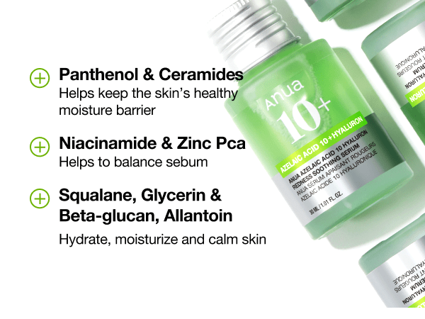 Anua Azelaic Acid 10 Hyaluron Redness Soothing Serum 30ml