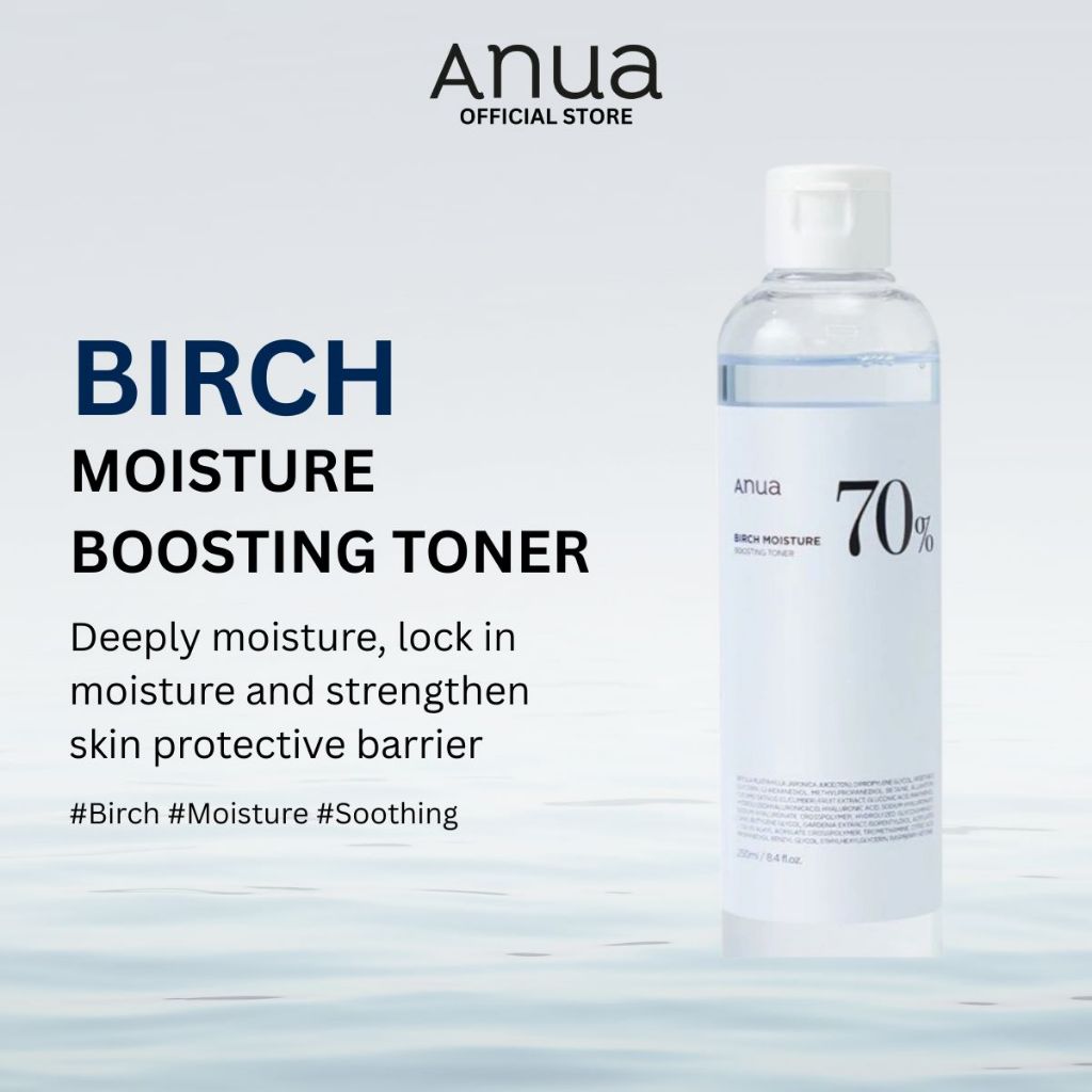 Anua Birch Moisture Boosting Face Toner 250ml