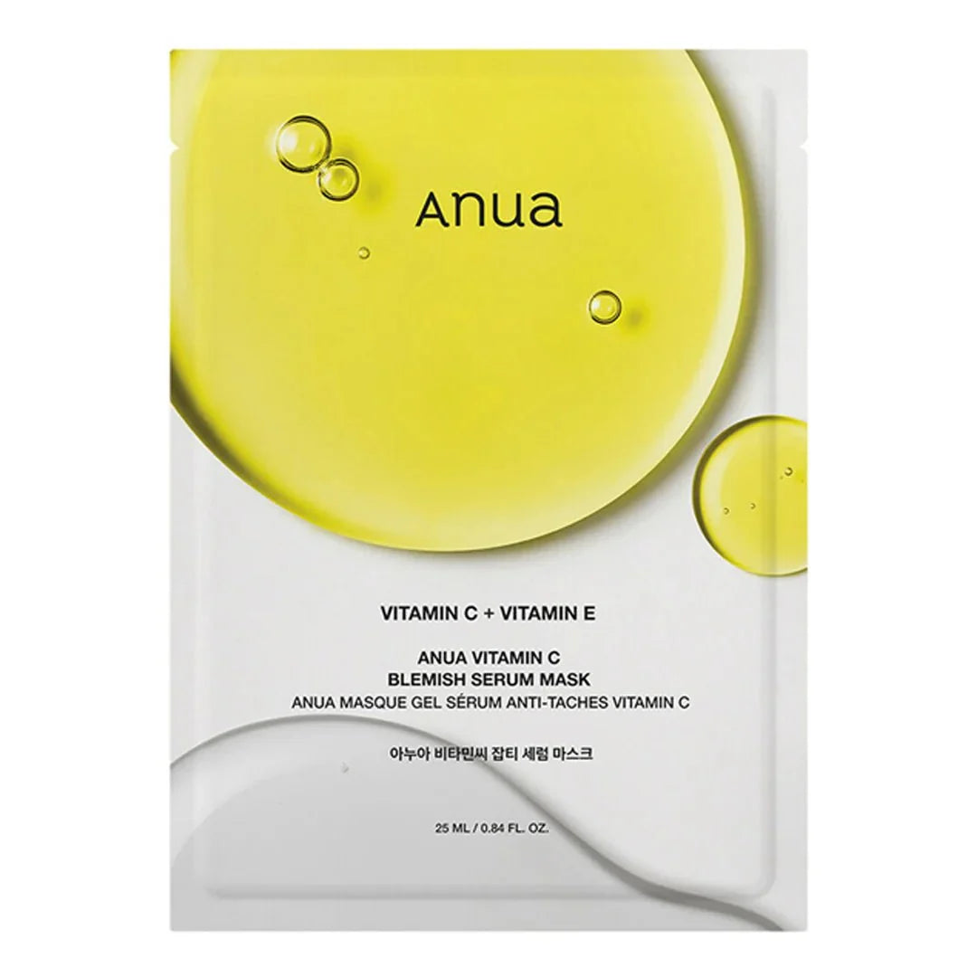 Anua Green Lemon Vita C Blemish Serum Mask 25ml - 1 PC