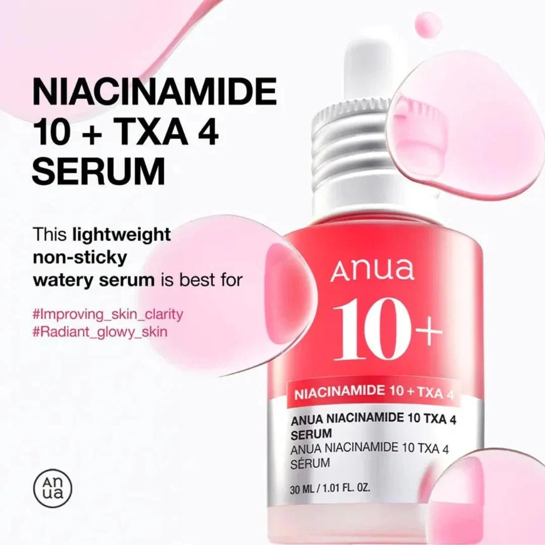 Anua Niacinamide 10% + TXA 4% Dark Spots Serum 30ml