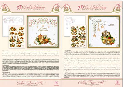 3D Card Embroidery Pack 3
