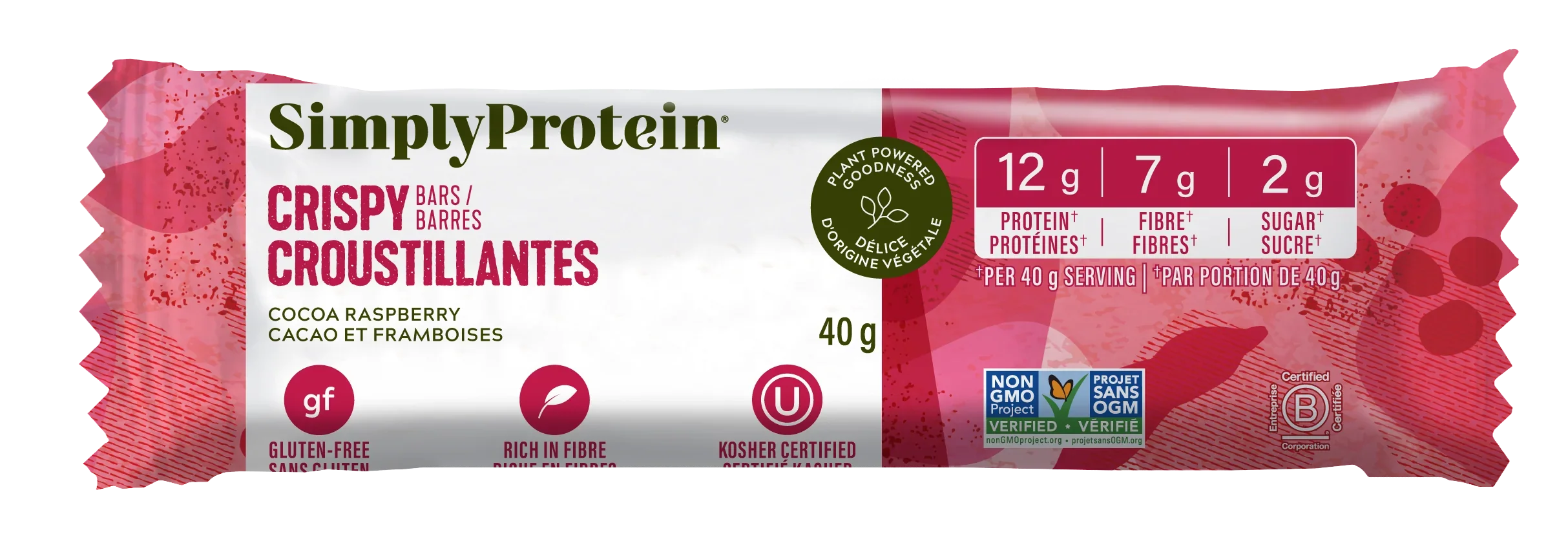 Simply Protein - Simply Protein Cocoa Raspberry - 40g