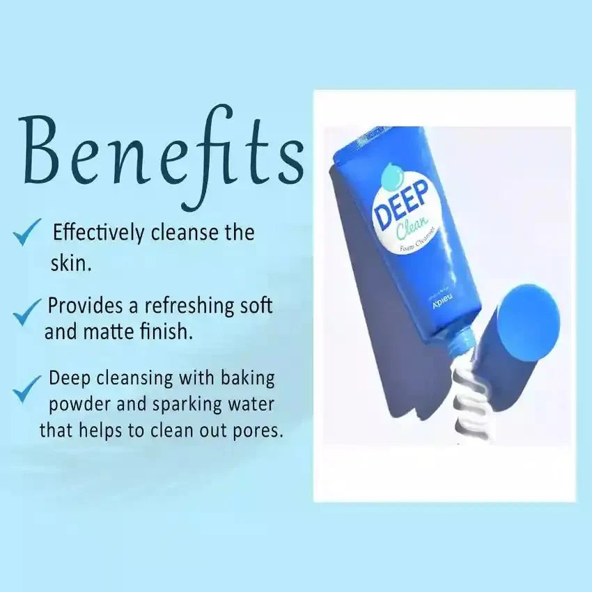 APIEU Deep Clean Foam Cleanser Pore 130ml