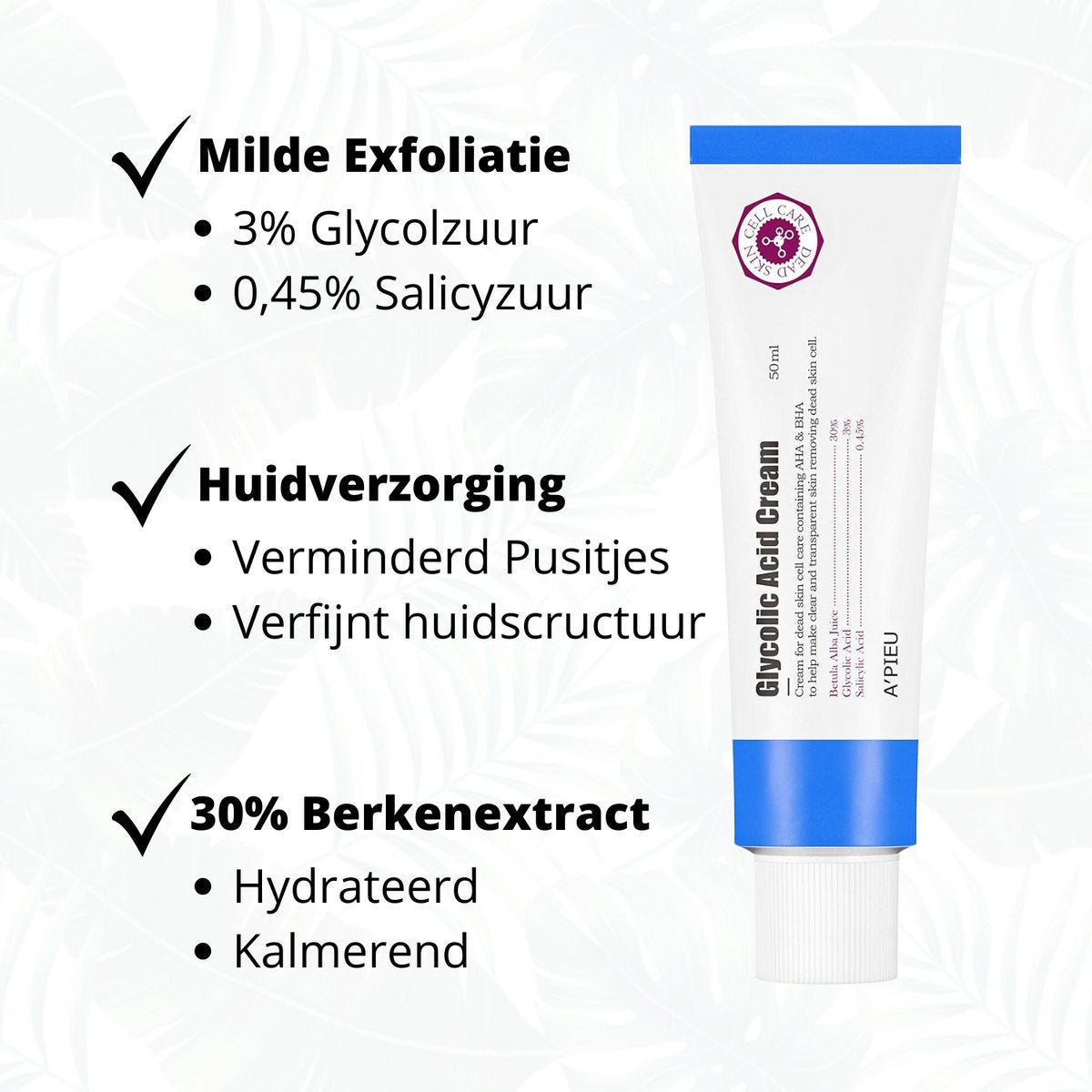 APIEU Glycolic Acid Cream 50ml