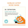 APIEU Goblin Blackhead 3-Step Nose Sheet 6.2g