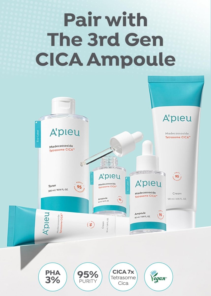 APIEU Madecassoside Tetrasome Cica Ampoule 30ml