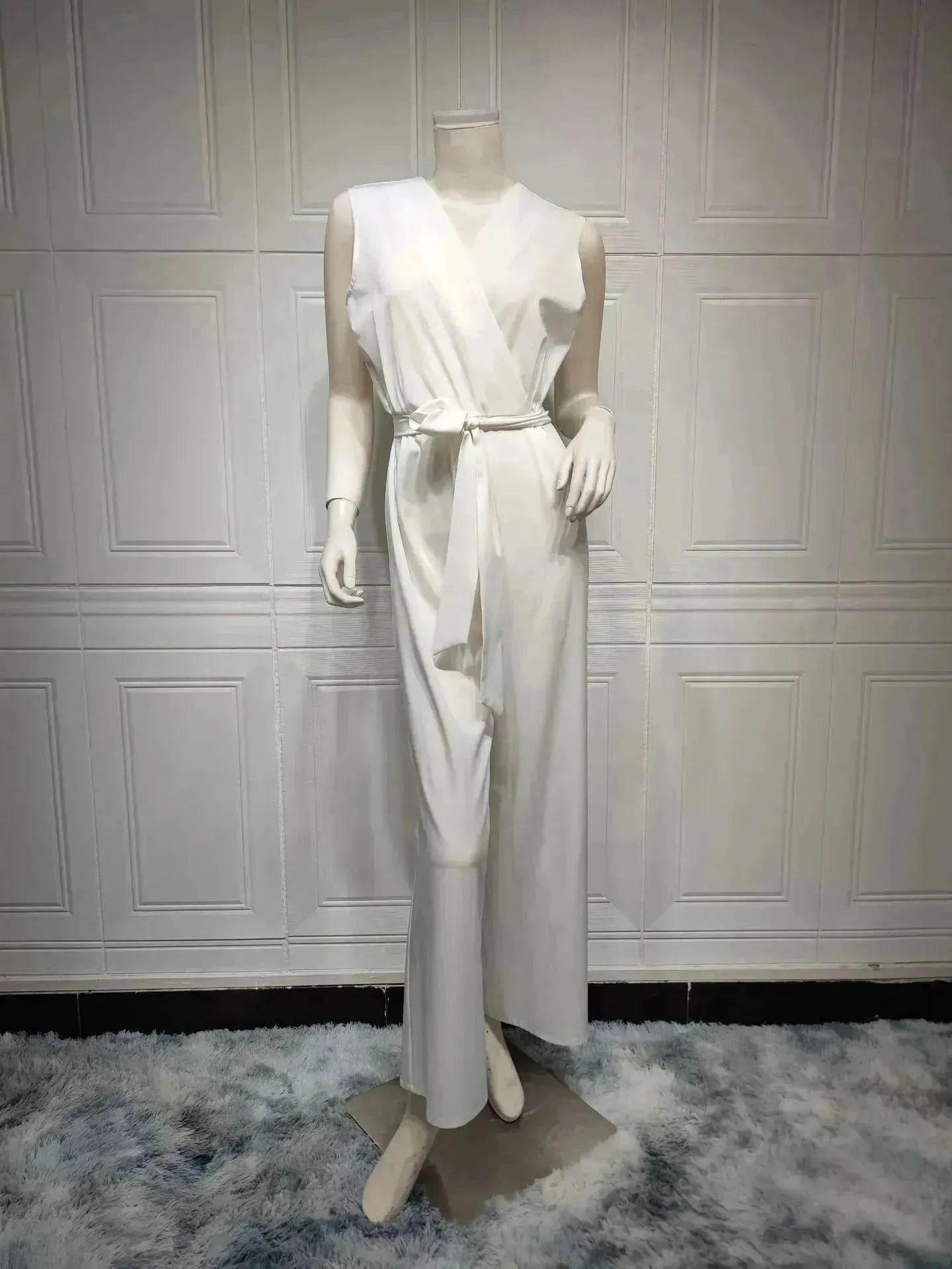 Arab  Cardigan Coat Chiffon Patchwork