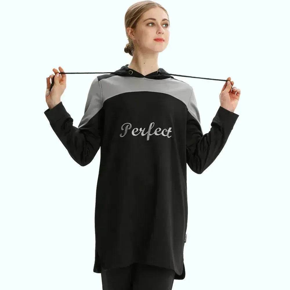 Arab  Conservative Casual Pullover Hoodie Loose