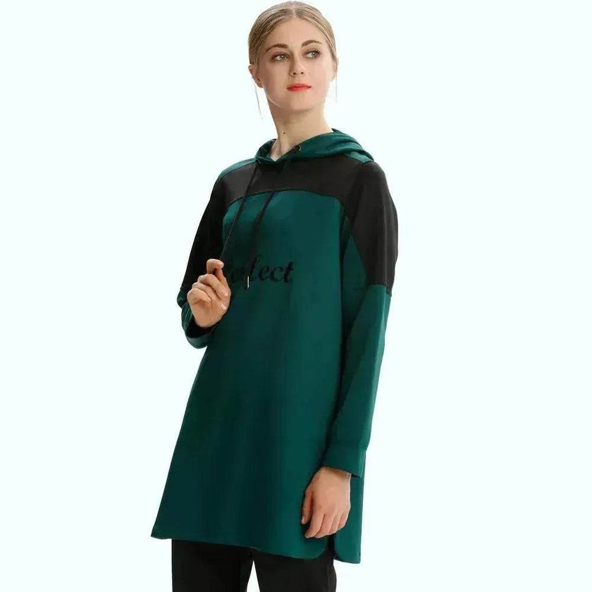 Arab  Conservative Casual Pullover Hoodie Loose