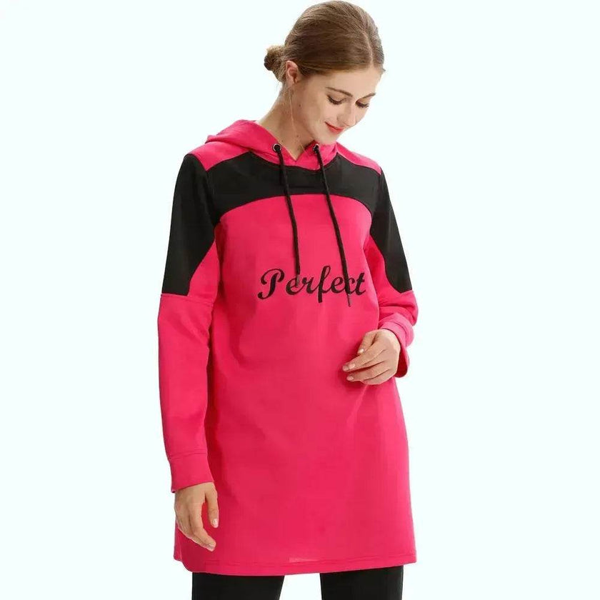 Arab  Conservative Casual Pullover Hoodie Loose