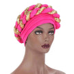 Arab  Double Sequined Turban Hat
