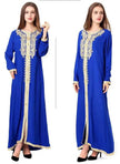 Arab  Embroidered Lace Dress Dress