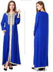 Arab  Embroidered Lace Dress Dress