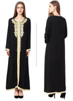 Arab  Embroidered Lace Dress Dress