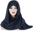 Arab  Lady Fashion Patch Hijab