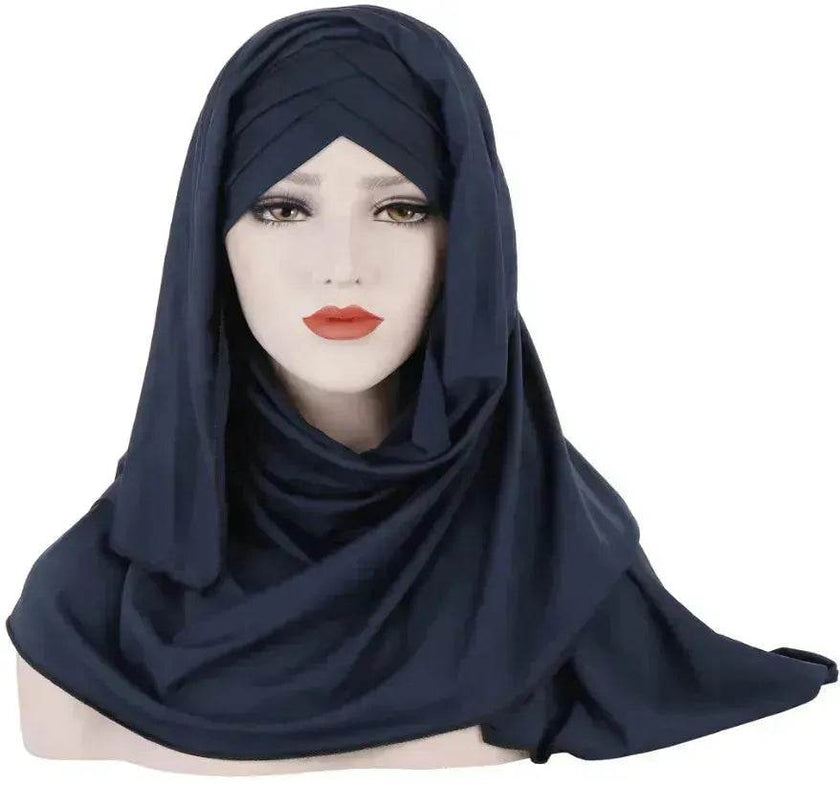 Arab  Lady Fashion Patch Hijab