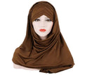 Arab  Lady Fashion Patch Hijab