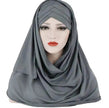 Arab  Lady Fashion Patch Hijab