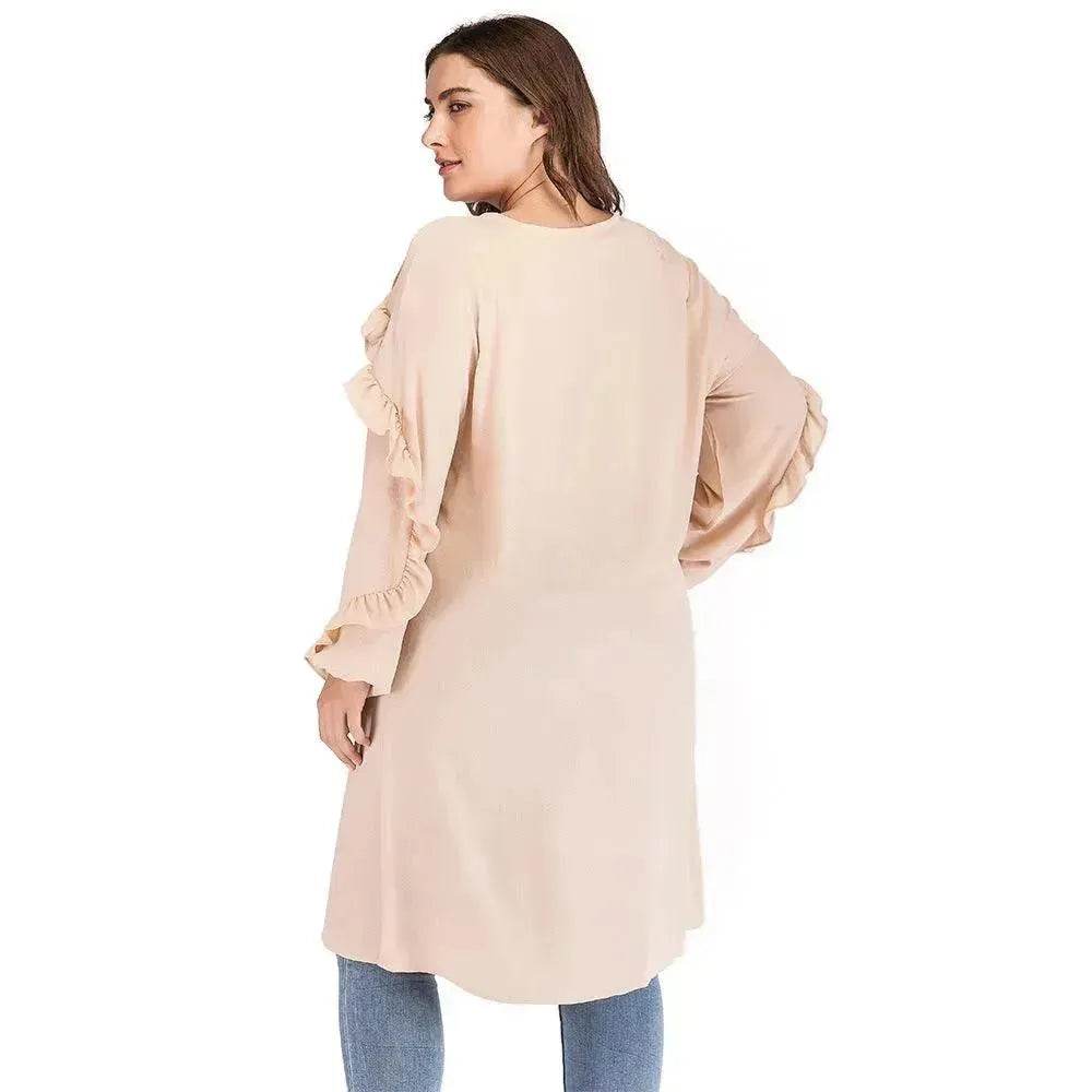 Arab  long sleeve round neck dress