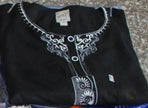 Arab  Men's New Cotton Hemp Embroidery Liturgy Embroidered Hui Men's Suit Two Piece Wholesale