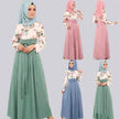 Arab  Print Dress Arab Hot Style