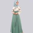 Arab  Print Dress Arab Hot Style
