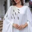 Arab  Robe Abaya Embroidered Women's Robe Evening Gown