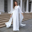 Arab  Robe Abaya Embroidered Women's Robe Evening Gown